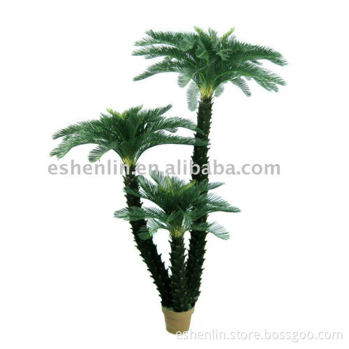 artificial three trunks cycas